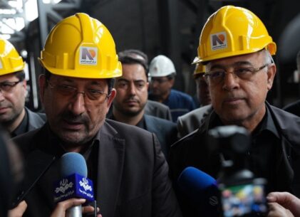راه اندازی نیروگاه برق شرکت آلومینیوم المهدی