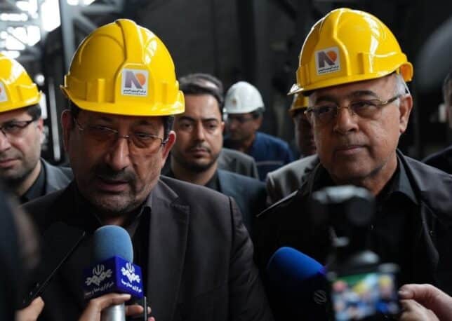 راه اندازی نیروگاه برق شرکت آلومینیوم المهدی