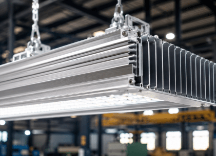 نقش پروفیل‌های آلومینیومی در چراغ‌های LED صنعتی