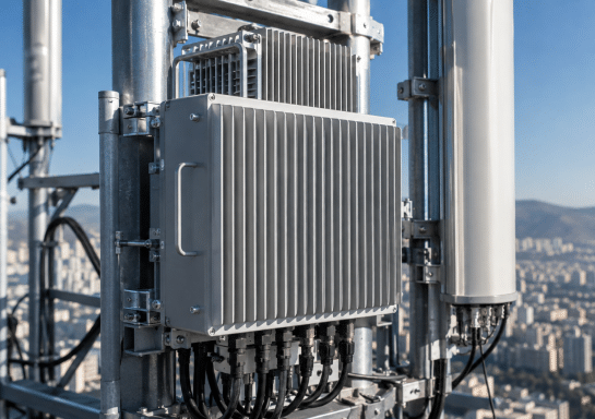 نقش پروفیل‌های آلومینیومی هیت سینک در ایستگاه‌های پایه 5G
