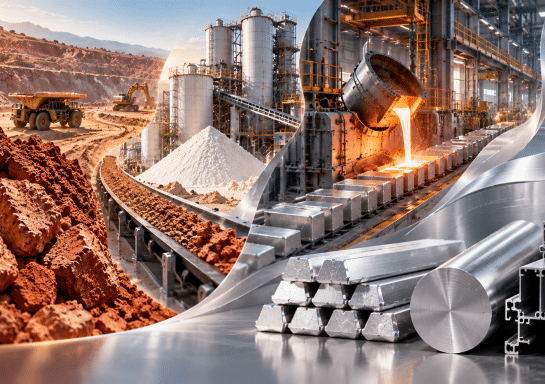 از بوکسیت تا آلومینیوم