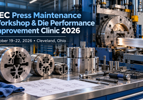 AEC Press Maintenance Workshop 2026